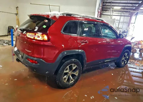 2016 Jeep Cherokee Trailhawk from USA, damaged, VIN 1C4PJMBS0GW354559